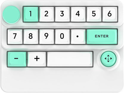 Wireless Tri-Mode RGB Mechanical Keypad | Hot-Swappable | Programmable Keys | Control Knob & Joystick | Ideal for Gaming and Creative Work