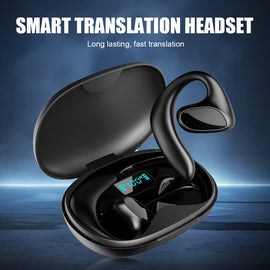 Smart Translator Earbuds 155+ Languages High Accuracy Wireless Bluetooth Two Way